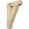 Ekena Millwork Traditional Craftsman Rough Sawn Bracket, Douglas Fir, 4"W x 18"D x 26"H BKT04X18X26TRA04RDF - alternate 1